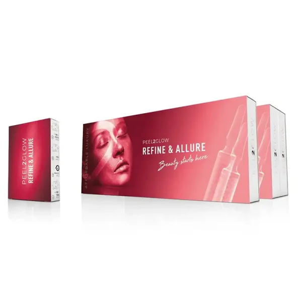 P2G Peel Enzymatic + Glow Refine & Allure Kit 10 amp
