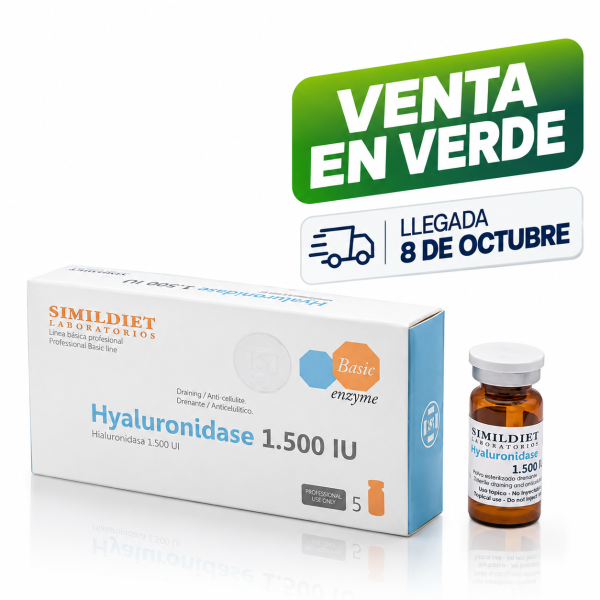 Hyaluronidase 1500 UI 5 viales