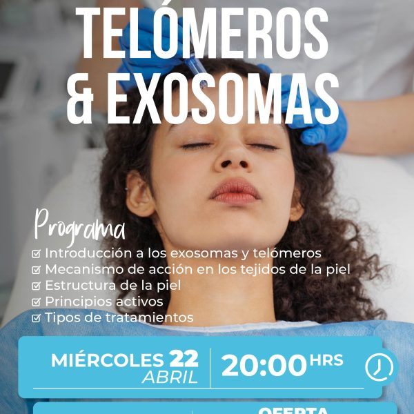 Webinar Online: Telómeros y Exosomas 22/04/26