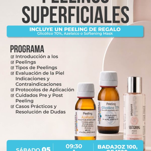 Taller Práctico | PEELINGS SUPERFICIALES SIMILDIET 05/09/26