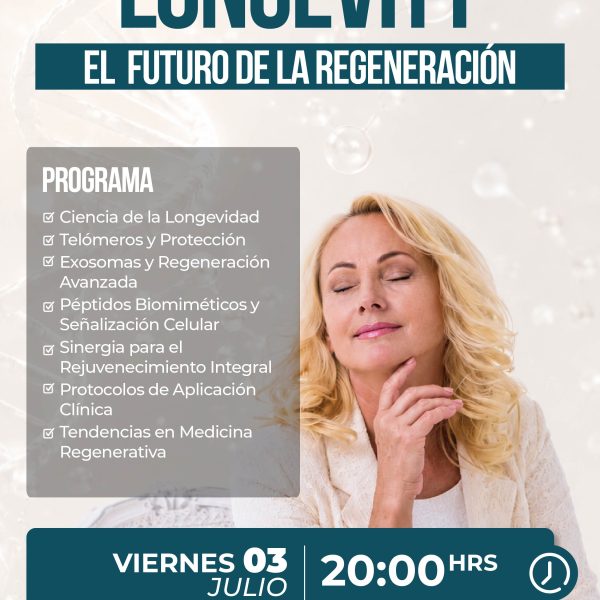 Webinar | Longevidad Celular - El futuro de la regeneración  03/07/26