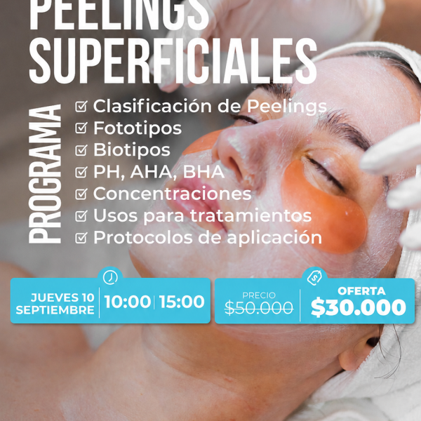 Webinar Online | PEELINGS SUPERFICIALES SIMILDIET 10/09/26