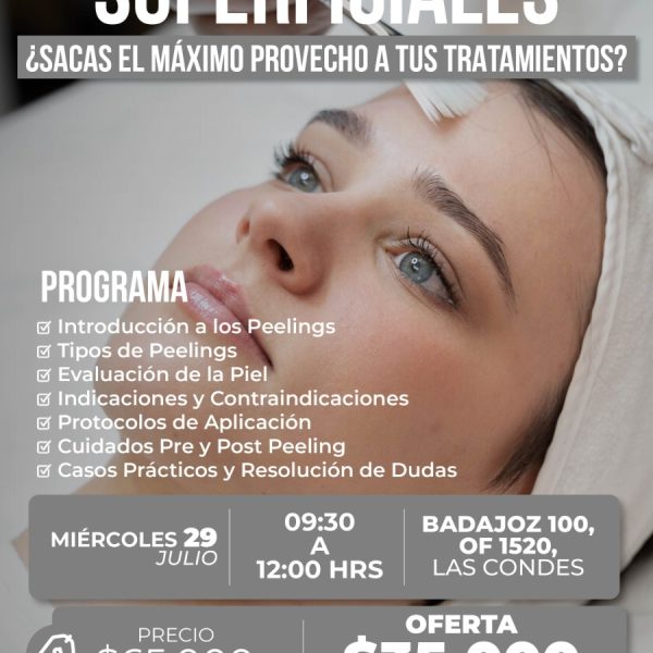 Taller Práctico | PEELINGS SUPERFICIALES SIMILDIET 29/07/26