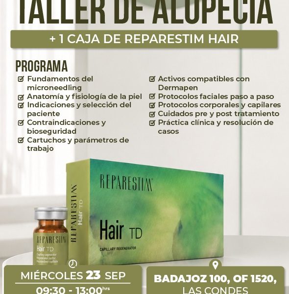 Taller Práctico | ABORDAJE DE LA ALOPECIA  23/09/26