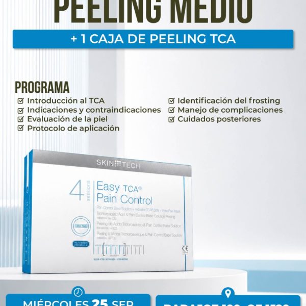 Taller Práctico | PEELING MEDIO CON TCA  25/09/26